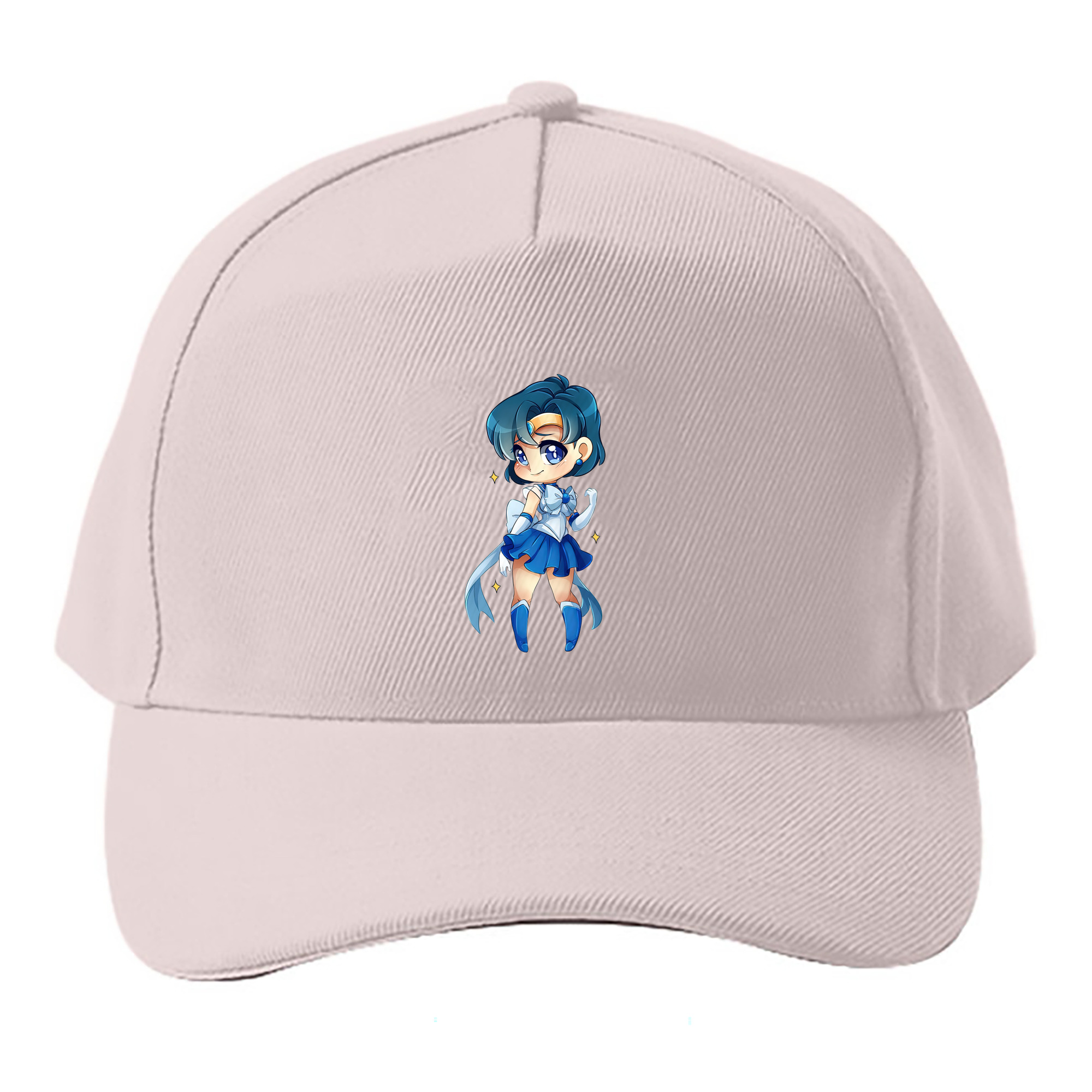 （画像用） 美少女戦士セーラームーン 水野 亜美 みずの あみ Sailor Moon Mizuno Ami ベースボールキャップ 綿100％ 男女兼用 帽子 スポーツ